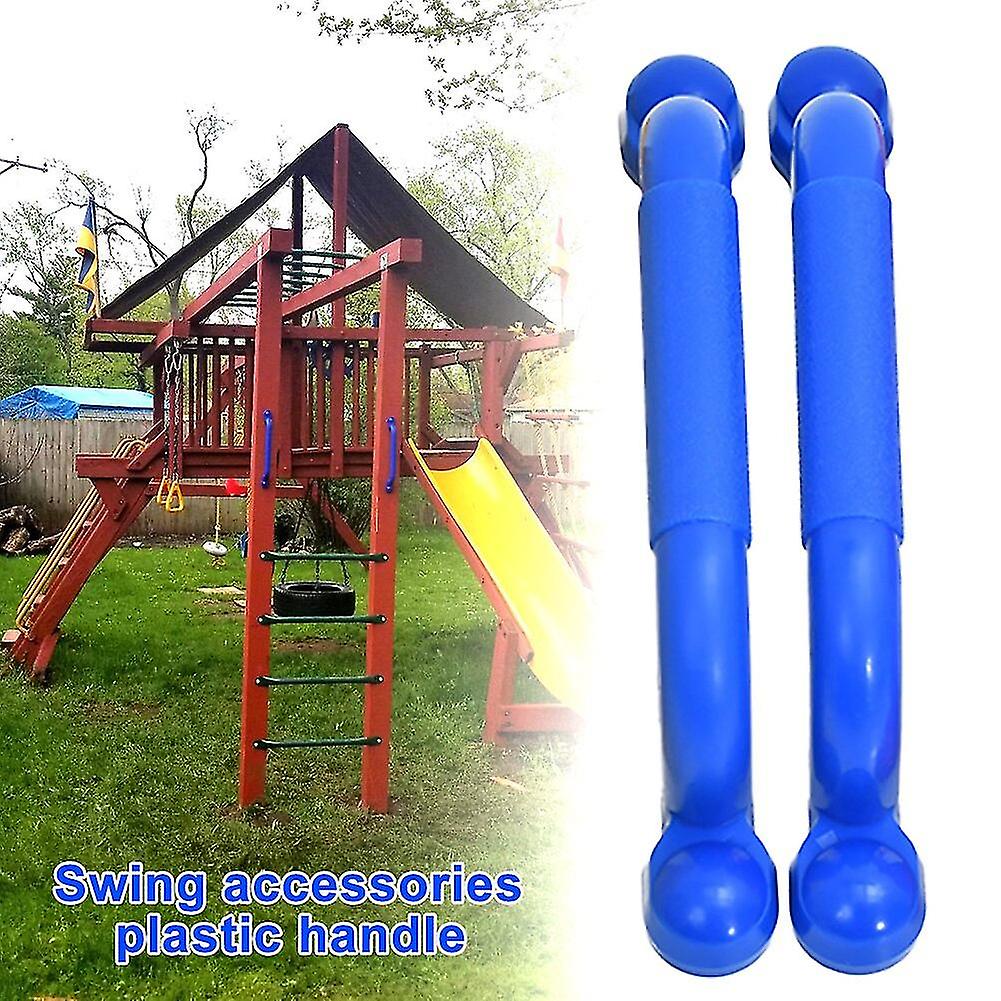 Kids Climbing Safety Handles Set Playhouse Handles Safety Hand Grips Jungle Gym Grab Bar For Swing Set Playground Handles