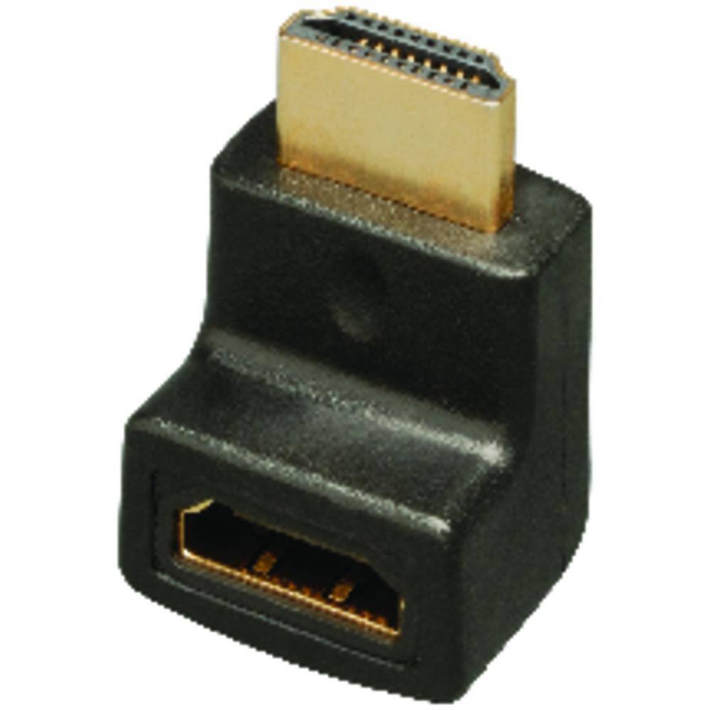 Tripp Lite HDMI Male to Female Right-Angle Up Adapter P142-000-UP