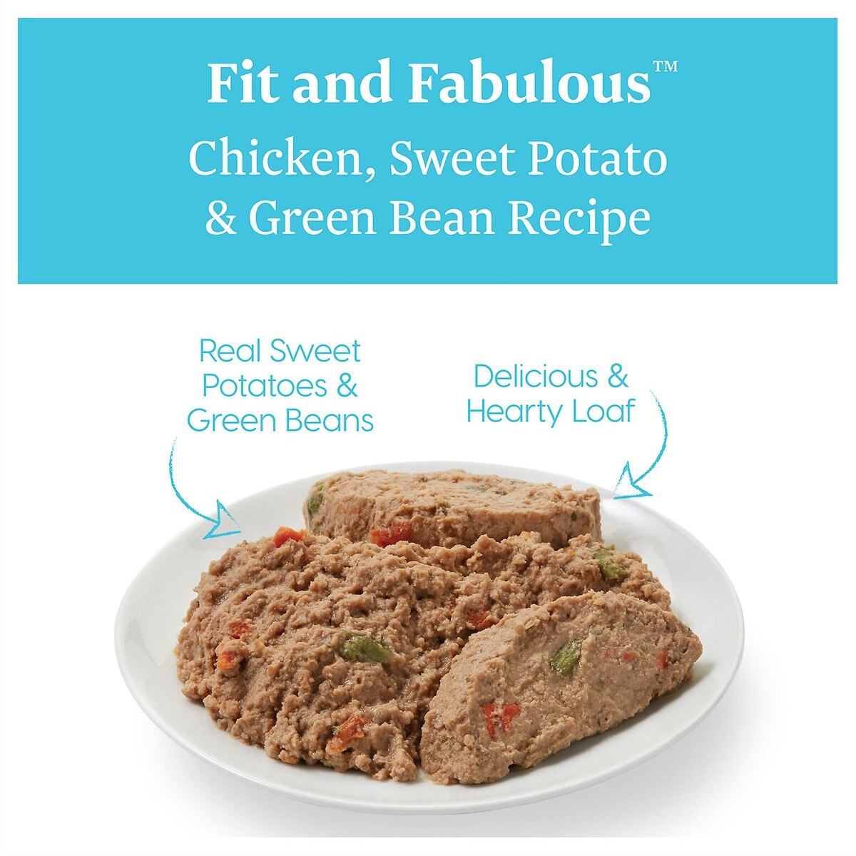 Solid Gold Fit and Fabulous Chicken， Sweet Potato and Green Bean Weight Control Recipe Grain-Free Canned Dog Food