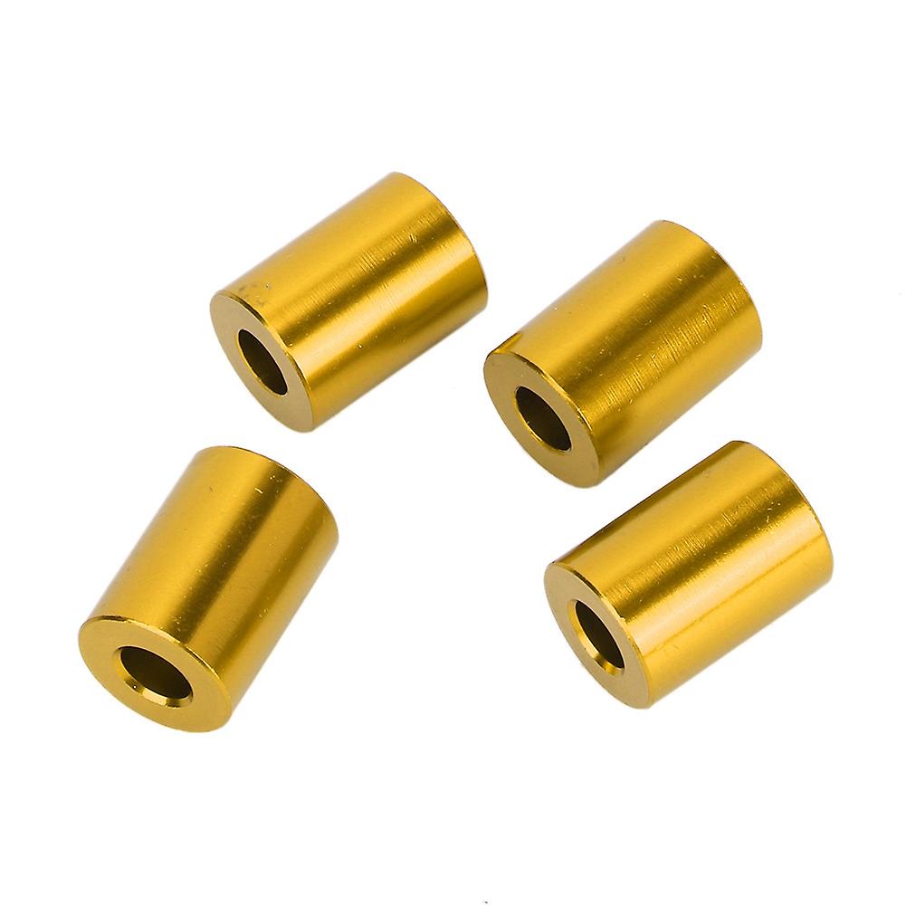 Car Aluminum Alloy Engine Hood Ventilation Spacer Riser Fit For 6mm Motor(gold)