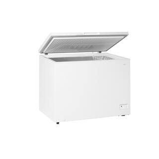 Danby 44 in. 10.0 cu. ft. Manual Defrost Square Model Chest Freezer DOE Garage Ready in White DCF100A6WM