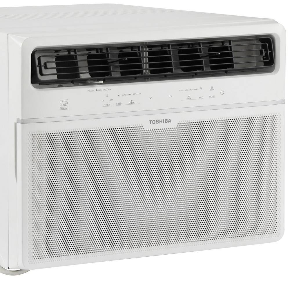 Toshiba 18000 BTU 230-Volt Touch Control Window Air Conditioner with Remote and ENERGY STAR in White RAC-WK1823ESCWR