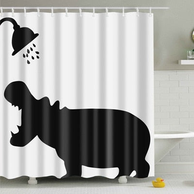 Creative pattern series New Shower Curtain Colorful Eco-friendly Polyester High Quality Washable Bath Decor Shower Curtain 1pcs