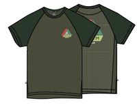 Dawn To Dusk Recycled Active T-shirt - Khaki