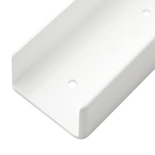 Barrette Outdoor Living Transition Fence Bracket White for 2 in. x 7 in. Rail 73025555