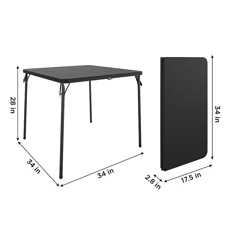 Cosco Folding Table and Chair Dining 5-piece Set