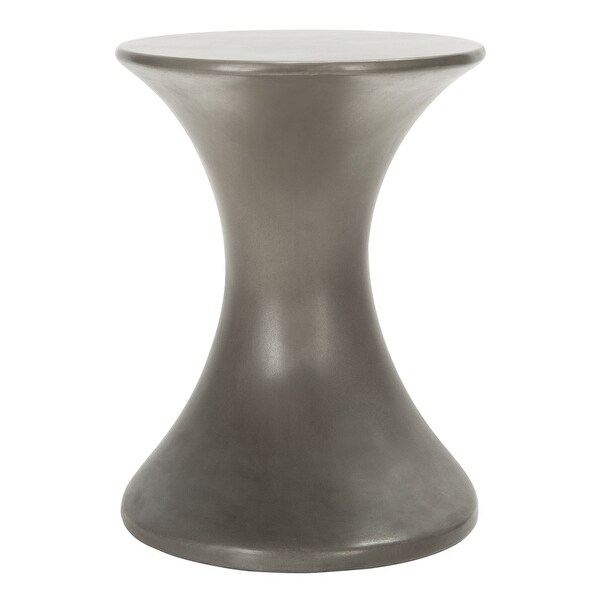 SAFAVIEH Outdoor Kavita Concrete Accent Table