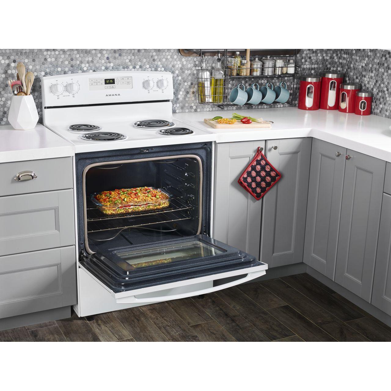 Amana 30-inch Freestanding Electric Range ACR4303MFW