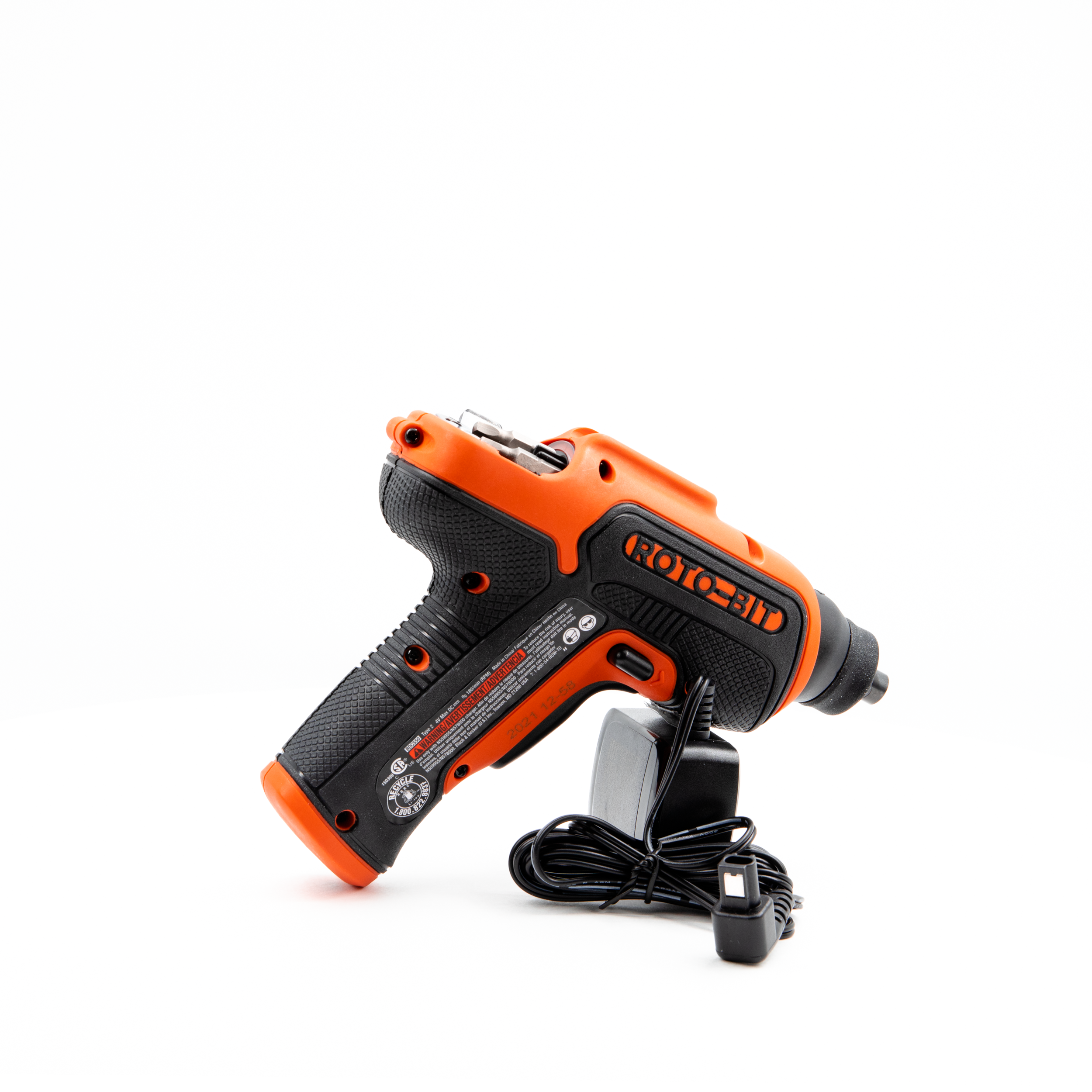 4V Max* Cordless Screwdriver With Bit Storage