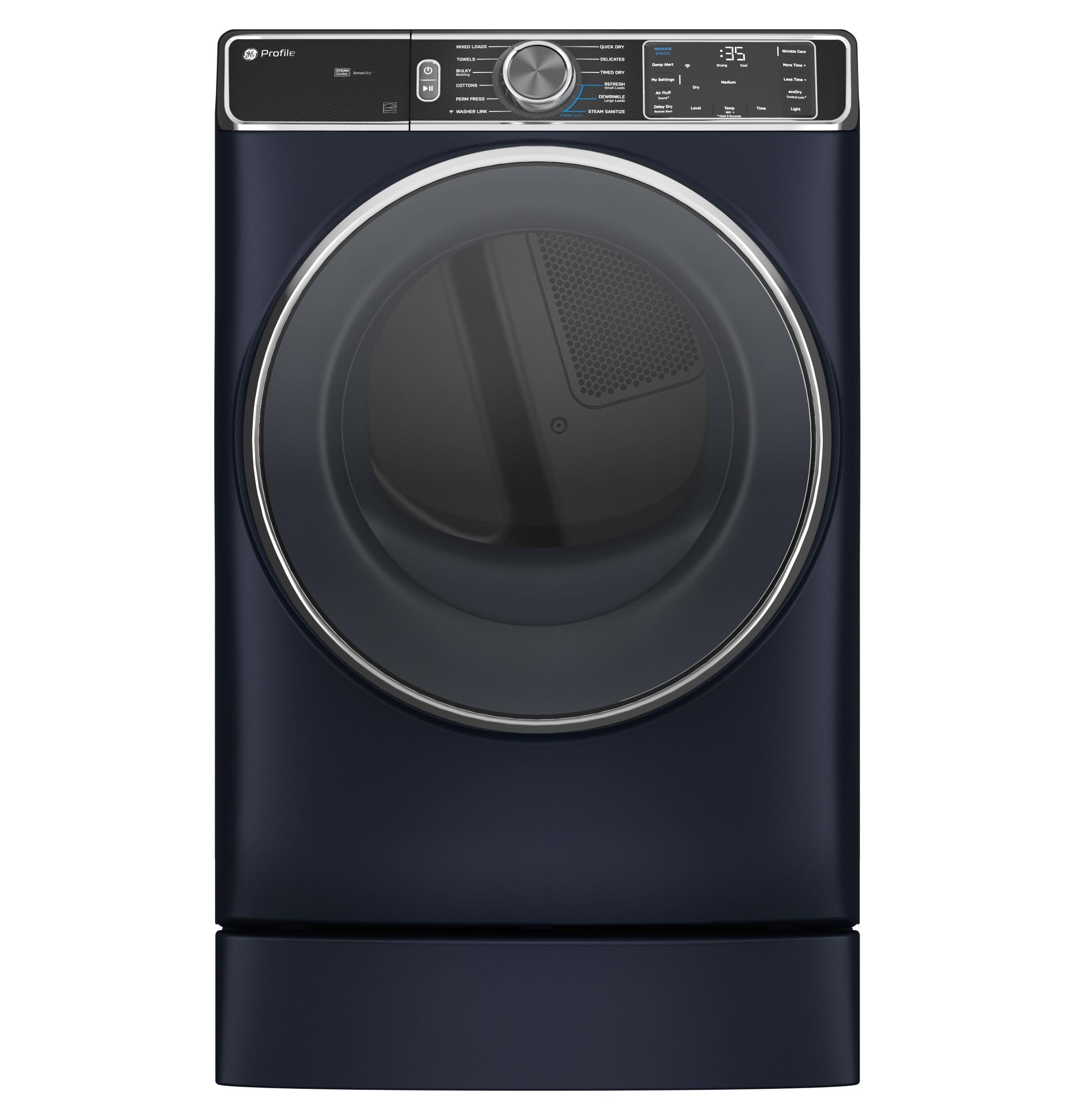 Ge Appliances PFD87ESPVRS Ge Profile™ 7.8 Cu. Ft. Capacity Smart Front Load Electric Dryer With Steam And Sanitize Cycle