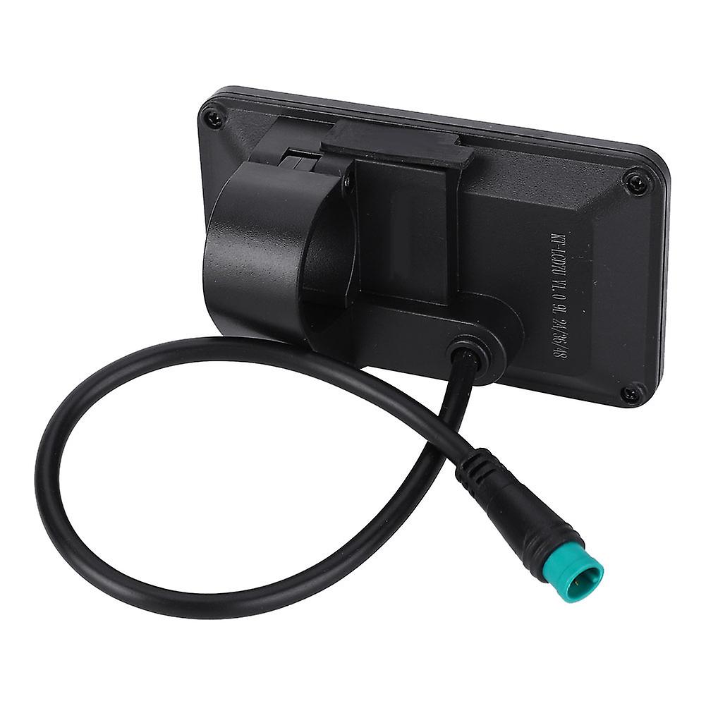 Bike Conversion Electric Accessory Kt-lcd7 Lcd Instrument With Waterproof Connector Usb