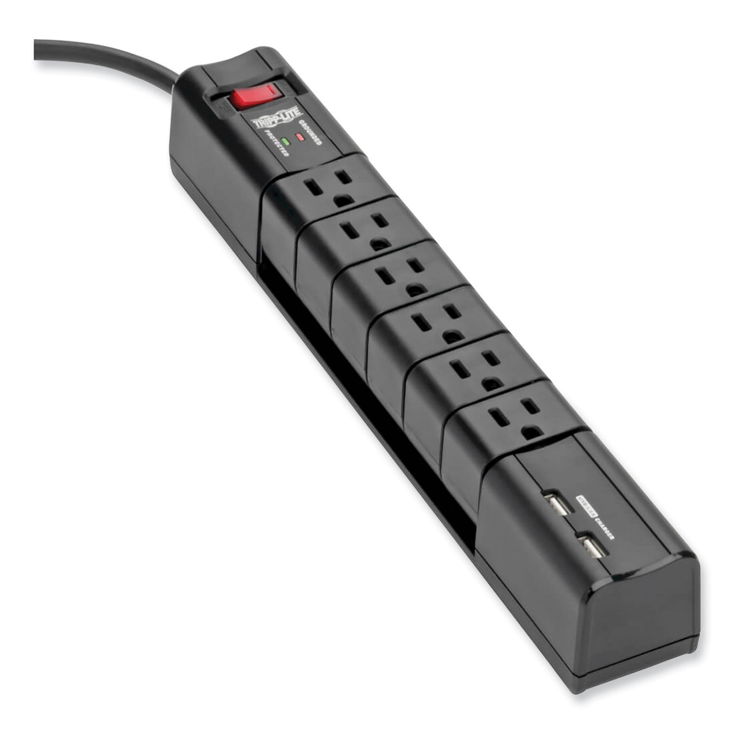 Protect It! Surge Protector by Tripp Lite TRPTLP608RUSBB