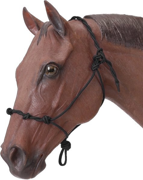 Tough-1 Knotted Rope and Twisted Crown Training Horse Halter