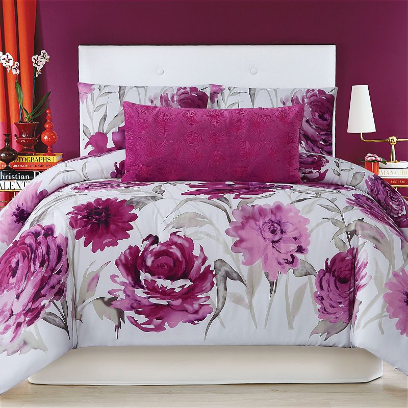 Christian Siriano New York? Remy Floral Duvet Cover Set