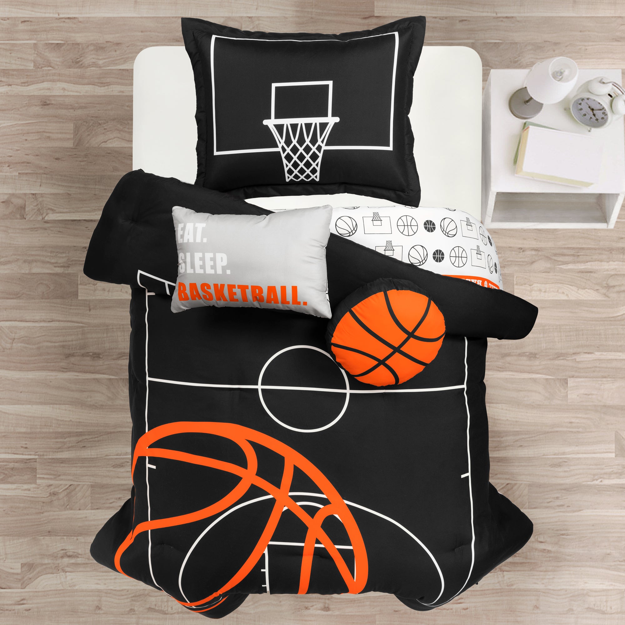 Basketball Game Reversible Comforter Set