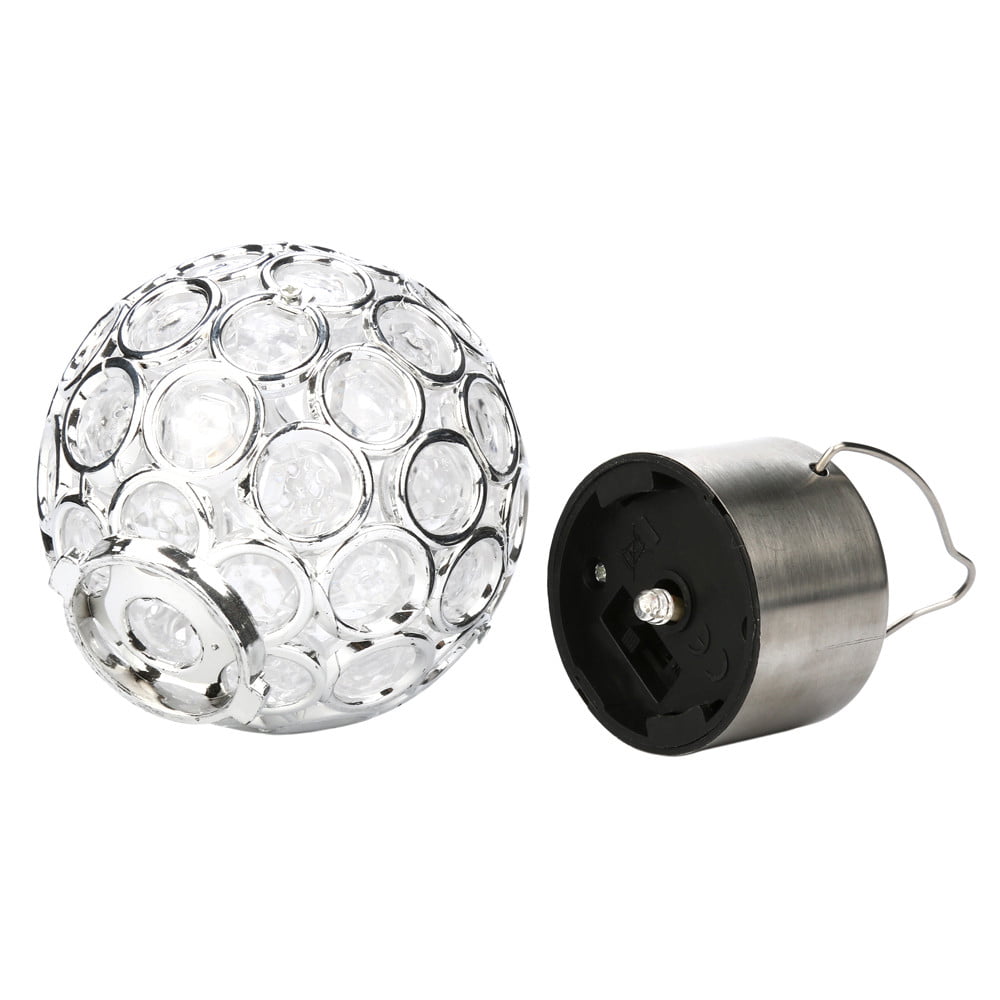 Waterproof Solar Rotatable Outdoor Garden Camping Hanging LED Round Ball Lights