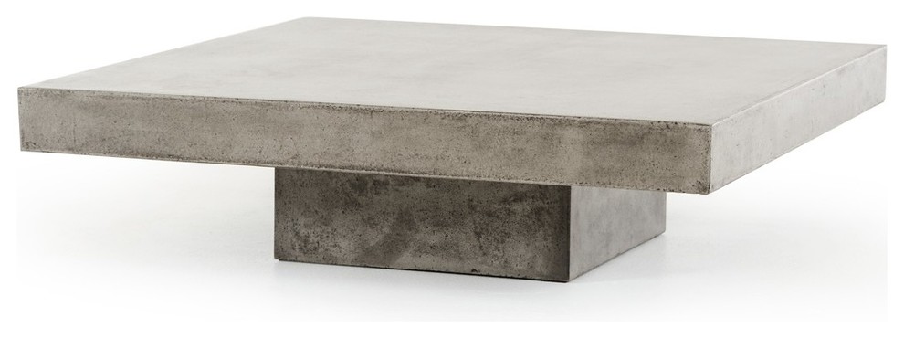 Modrest Morley Modern Concrete Coffee Table   Contemporary   Coffee Tables   by Vig Furniture Inc.  Houzz