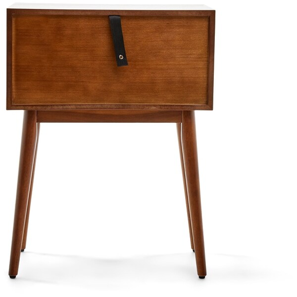 Adore Decor Calvin Side Table， Brown