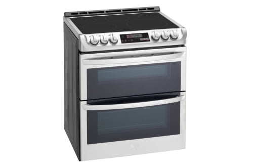 LG LTE4815ST 7.3 cu.ft. Electric Double Slide-in Range, Probake, Self+EasyClean, Stainless Steel