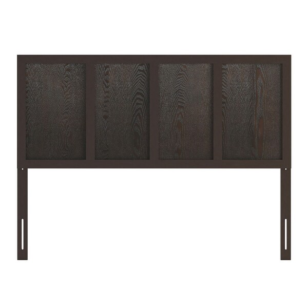 Solid Wood Paneled Headboard Only - - 37825686