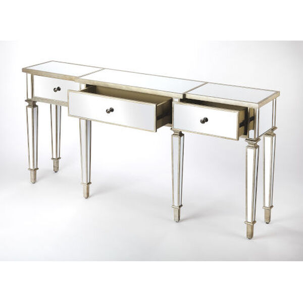 Hayworth Mirrored Console Table