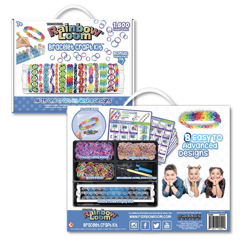 Rainbow Loom Bracelet Making Craft Kit