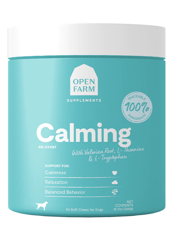 Open Farm All Life Stage Calming Supplement Dog Chews