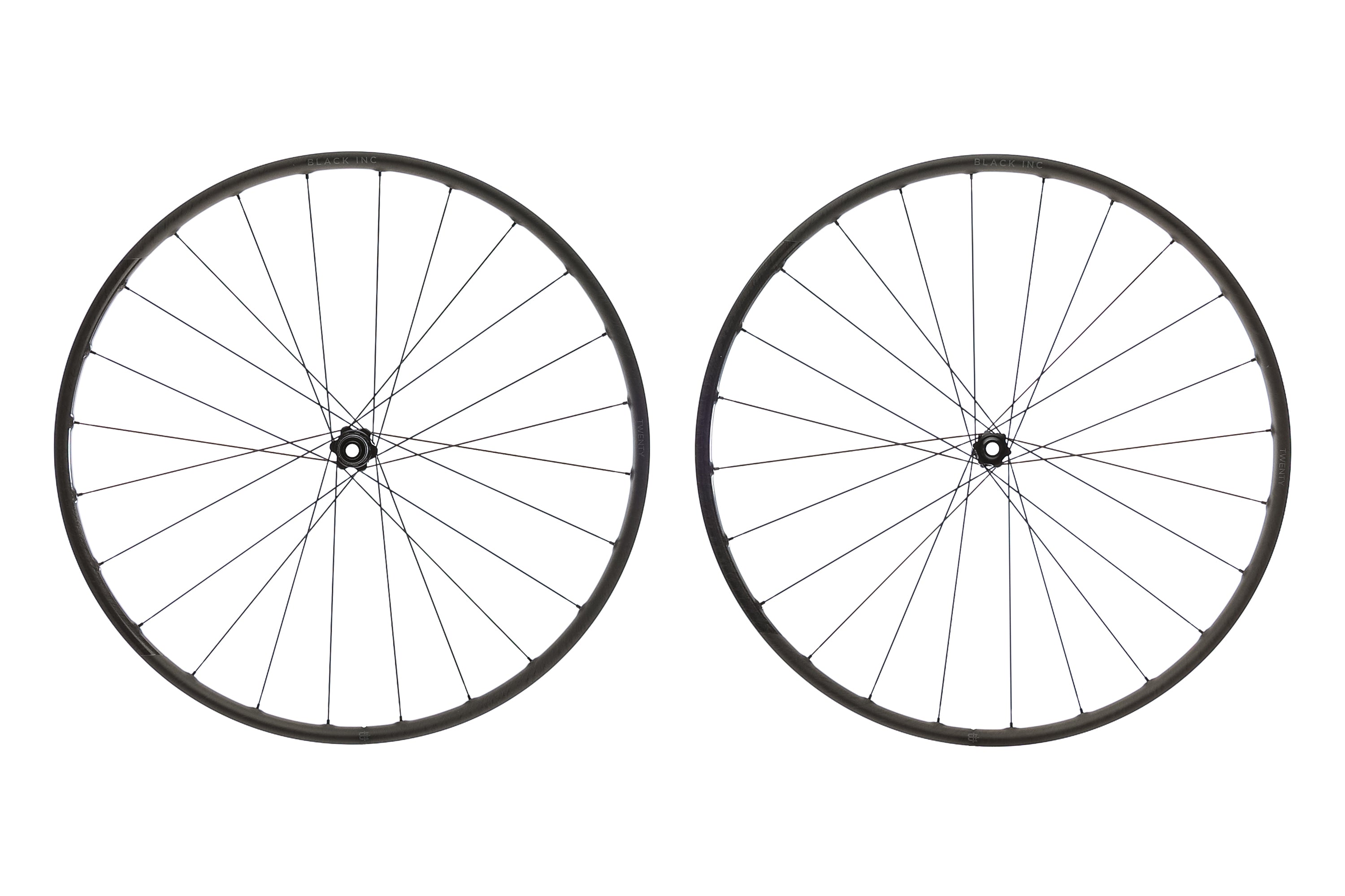 Black Inc TWENTY Carbon Tubeless 700c Wheelset