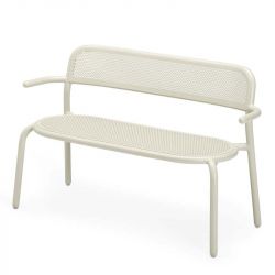 Banc de jardin FATBOY Toni - Banc extérieur moderne aluminium - GRIIN