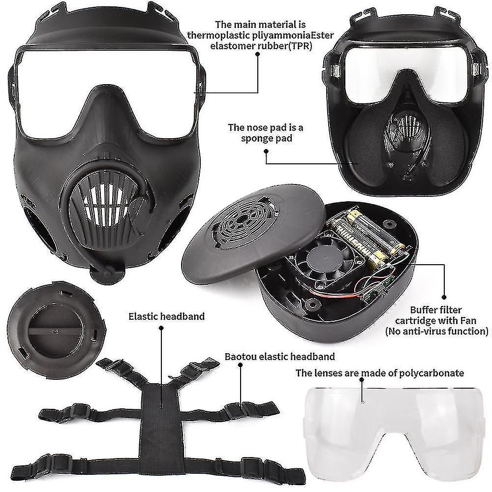 Tactical Military Role Playing Gas Mask Airsoft Shooting Hunting Riding Mask