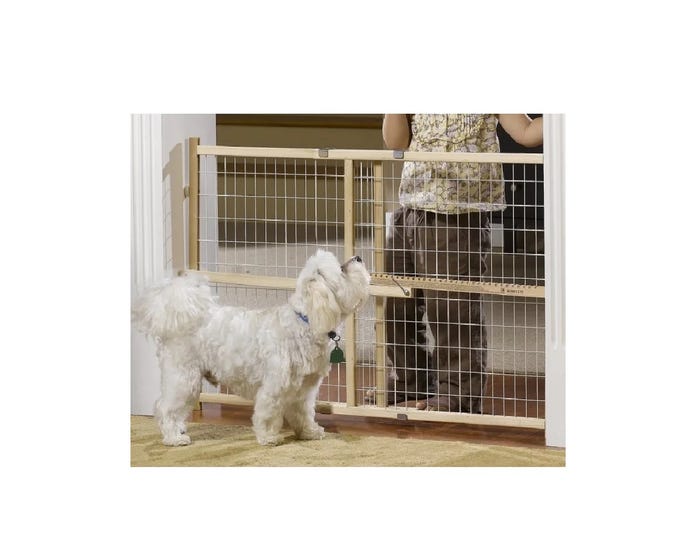 GMI USA Made Pet Gate With Standard Wire Mesh