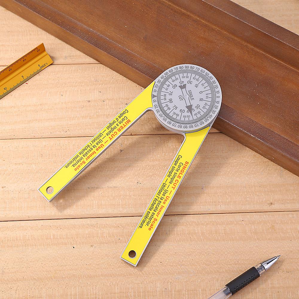 Plastic Pusher Miter Saw Protractor Gage Scale Digital Protractor Level Diy 3d Miter Saw Building Angle Ruler Is Very Suitable For Carpenters Plumbers