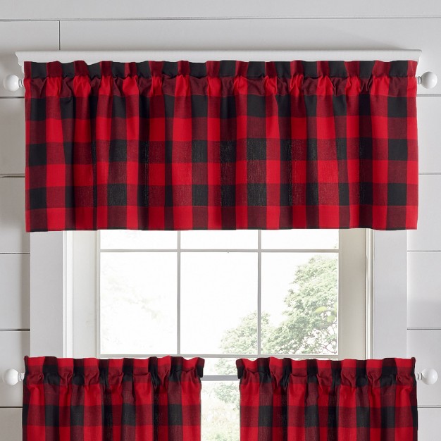 X 15 quot Red black Elrene Home Fashions