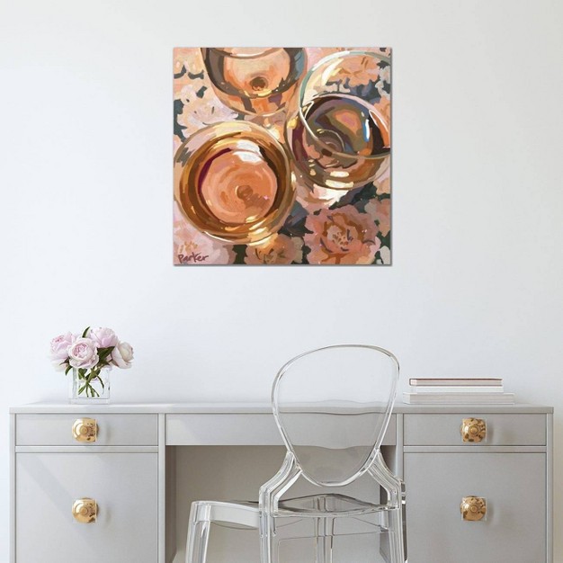 Rose All Day By Teddi Parker Unframed Wall Canvas Icanvas