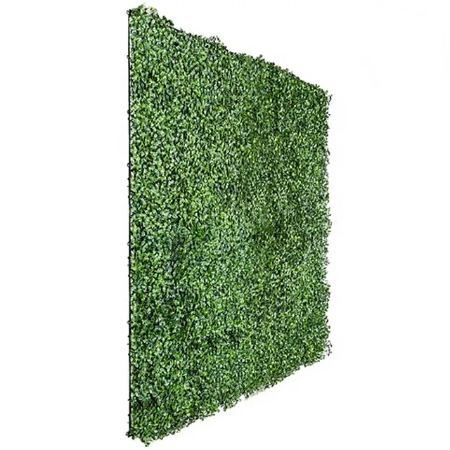 Fanxun Crafts Garden Supplies Decor Unti UV Boxwood Green Hedge Plant Panel