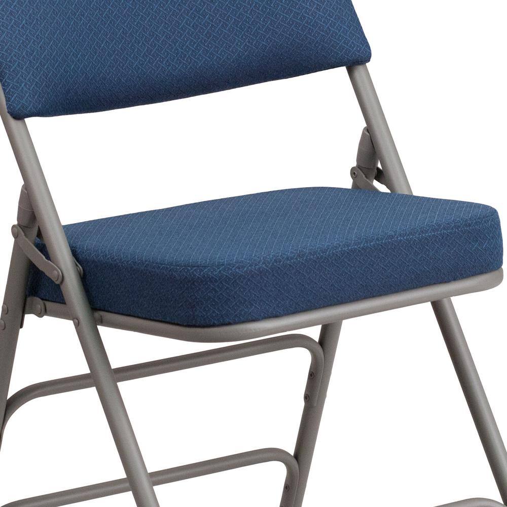 Flash Furniture Navy Metal Folding Chair (2-Pack) CGA-AW-167340-NA-HD