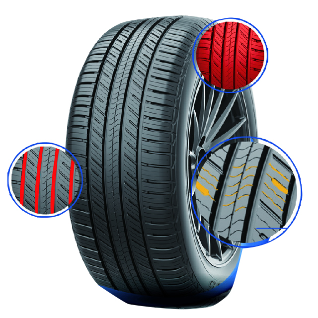 DOUBLEKING wheels tires   accessories cheap price 215/55R18 SUV high quality pneus