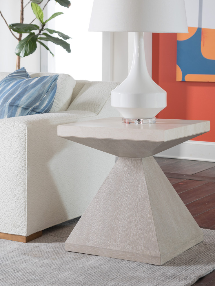 Mar Monte End Table   Transitional   Side Tables And End Tables   by Lexington Home Brands  Houzz