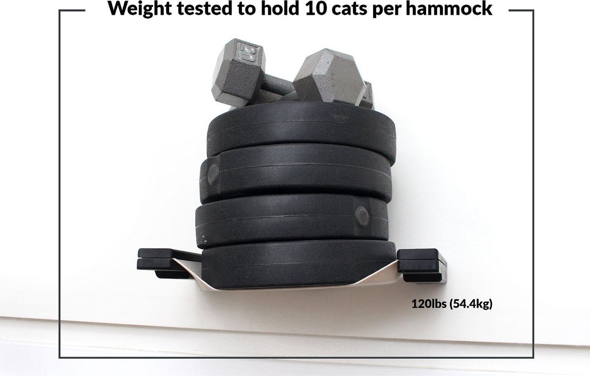 CatastrophiCreations Climb Wall Mounted Activity Cat Tree Shelf Set