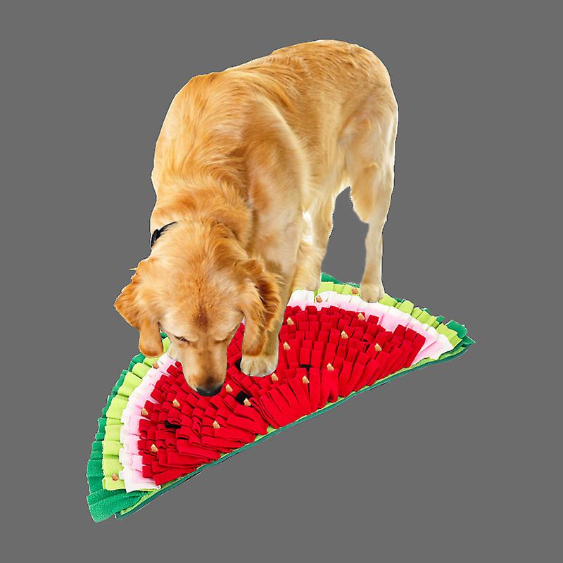 Big Watermelon Snuffle Mat Puppy Dog Slow Feeding Toy