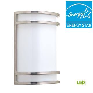 Progress Lighting 1-Light Brushed Nickel Integrated LED Wall Sconce P7088-0930K9