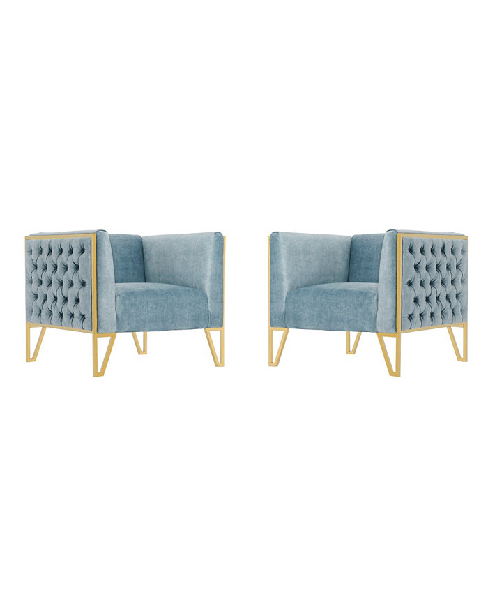 Manhattan Comfort Vector Accent Chair Set of 2