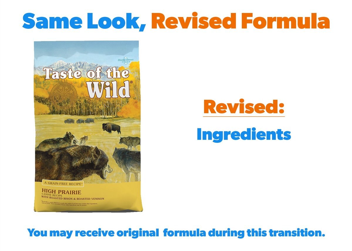 Taste of the Wild High Prairie Grain-Free Dry Dog Food