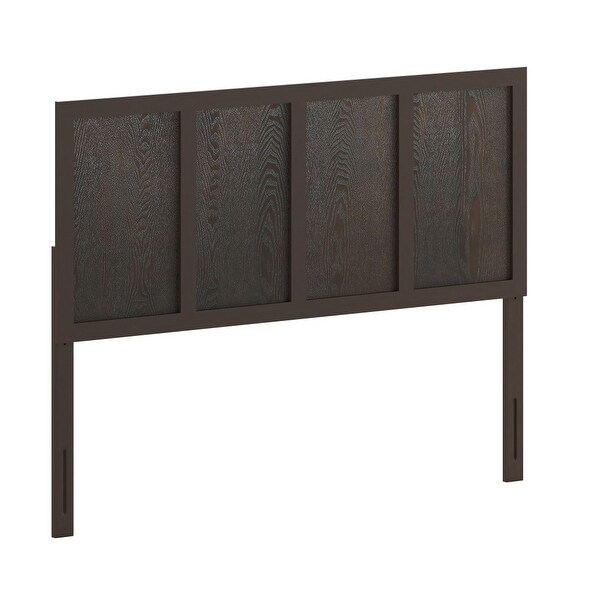 Solid Wood Paneled Headboard Only - - 37825686