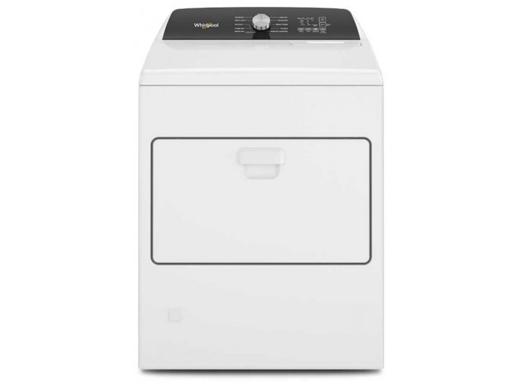 Whirlpool 7 Cu. Ft. White Moisture Sensing Gas Dryer