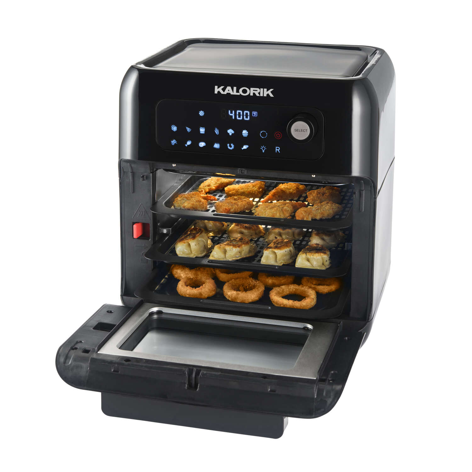 Kalorik Black 10 qt Programmable Digital Air Fryer