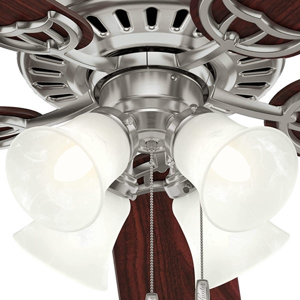 52 inch Studio Series New Bronze Ceiling Fan with LED Light Kit and Pull Chain Shopping - The Best Deals on Ceiling Fans | 41562994