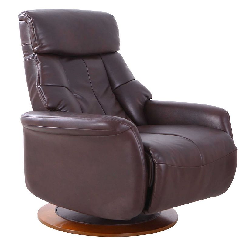 63.5 Chocolate Brown Orleans Adjustable Recliner