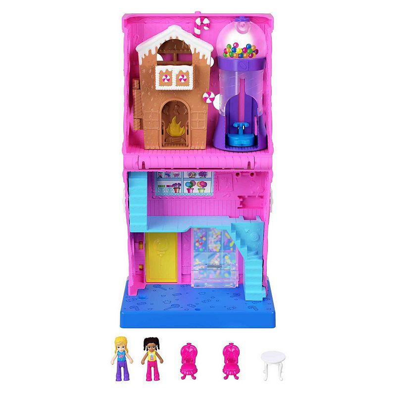 Polly Pocket Pollyville Sweet Store Dolls and Playset