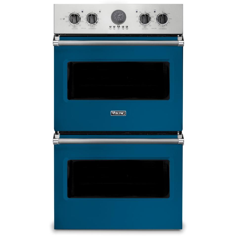 Viking 30-inch 9.4 cu.ft. Built-in Wall Double Oven with TruConvec Convection VDOE530AB